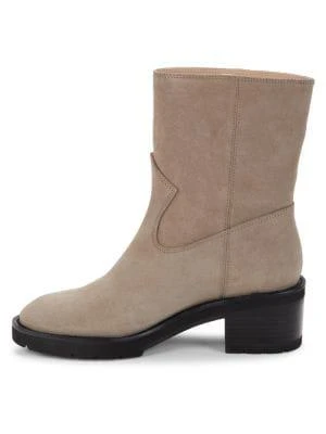 商品Stuart Weitzman|Boulevard Suede Anlke Boots,价格¥2402,第4张图片详细描述