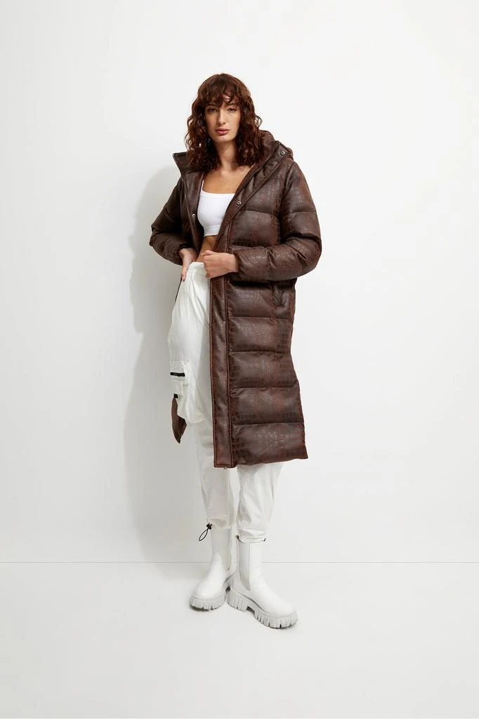 商品Unreal Fur|Croc Illusion Coat,价格¥1132,第1张图片