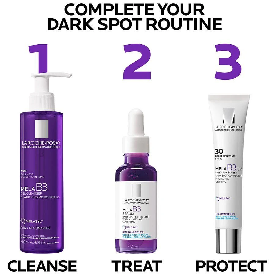 Mela B3 Dark Spot Corrector Gel Facial Cleanser with Melasyl and Niacinamide 商品