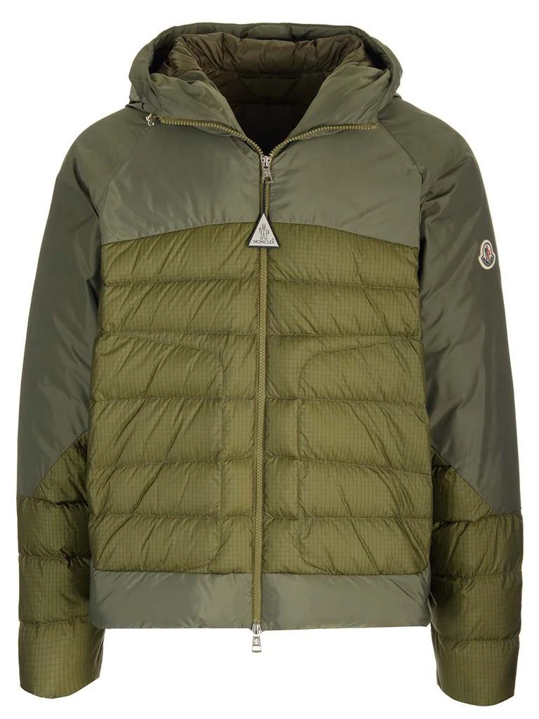 商品Moncler|Moncler Panelled Zip-Up Puffer Jacket,价格¥11529,第1张图片