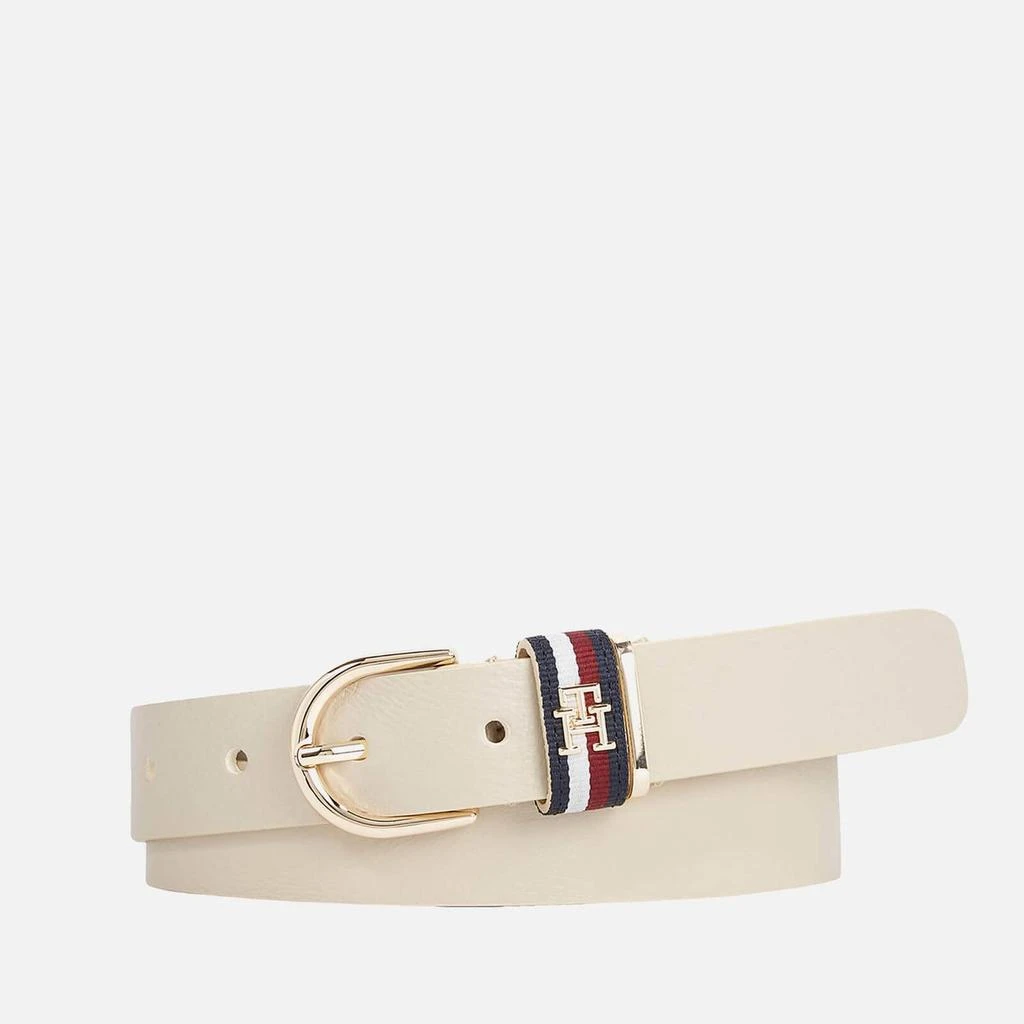 商品Tommy Hilfiger|Tommy Hilfiger Timeless Corp 2.5 Leather Belt,价格¥294,第1张图片