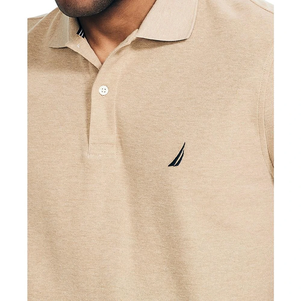 商品Nautica|Men's Classic-Fit Long-Sleeve Polo Shirt,价格¥195,第3张图片详细描述