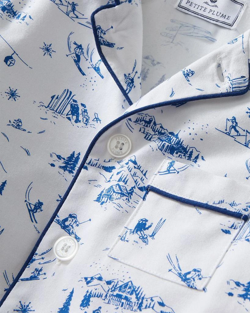 Unisex Chalet Toile Twill Pajama Set - Baby, Little Kid, Big Kid 商品