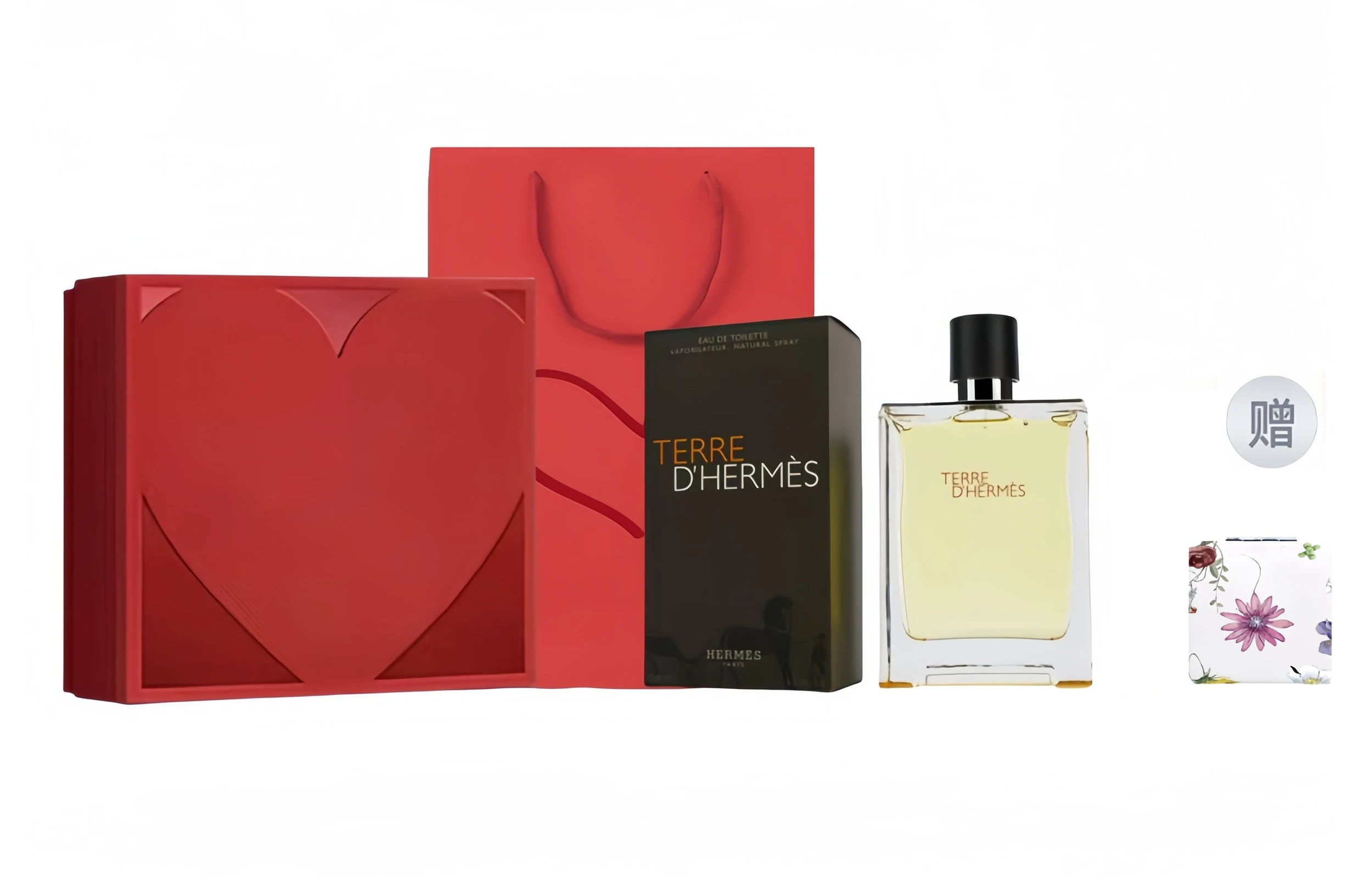 商品[国内直发] Hermes|爱马仕 大地 爱心礼盒 男士香水 木质香调 淡香水EDT 50ml/100ml 胡椒香草根,价格¥395,第9张图片详细描述
