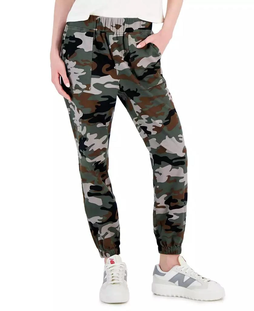 商品Tinseltown|Juniors' Pull-On Utility Jogger Pants,价格¥81,第1张图片