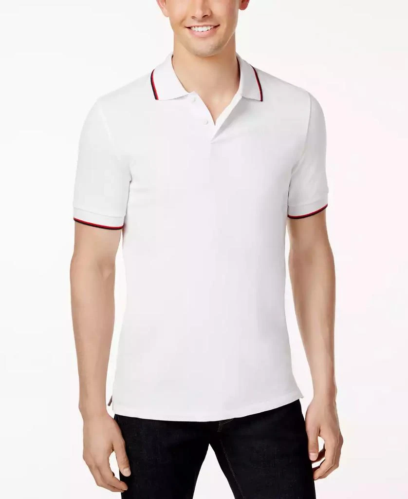 商品Armani Exchange|Men's Contrast Tipped Polo Shirt,价格¥500,第1张图片