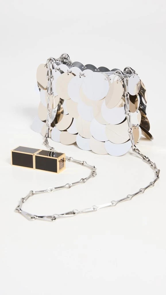 商品Paco Rabanne|Paco Rabanne Sac Porte Epaul Sparkle Nano 包,价格¥4191,第3张图片详细描述