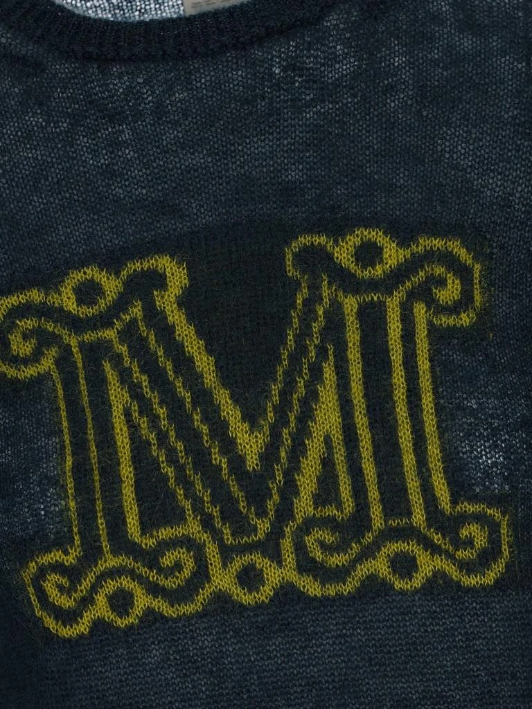 商品Max Mara|Max Mara Logo Intarsia Crewneck Jumper,价格¥1040,第3张图片详细描述