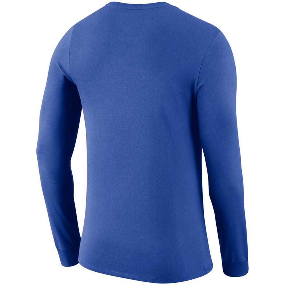 Men's Royal Duke Blue Devils Local Mantra Performance Long Sleeve T-shirt商品第3张图片规格展示