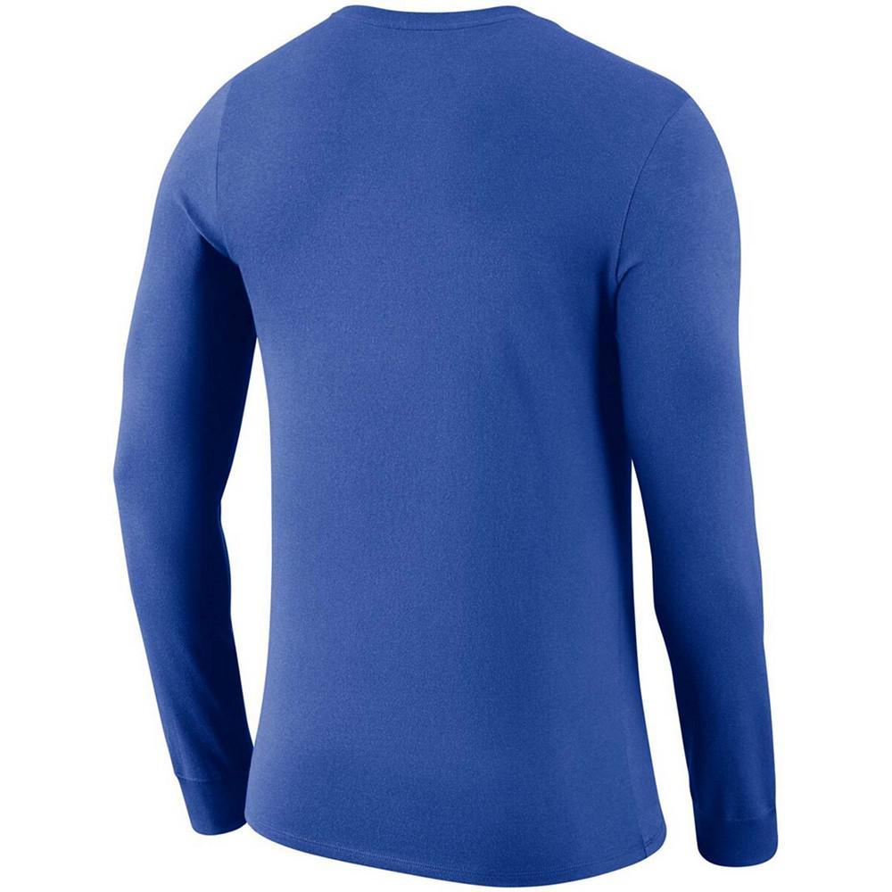 商品NIKE|Men's Royal Duke Blue Devils Local Mantra Performance Long Sleeve T-shirt,价格¥261,第5张图片详细描述