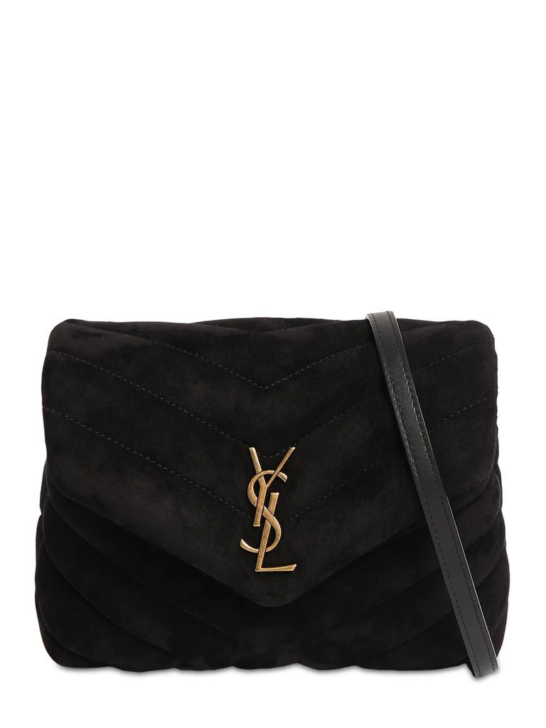 商品Yves Saint Laurent|Toy Loulou Suede Shoulder Bag,价格¥16550,第1张图片