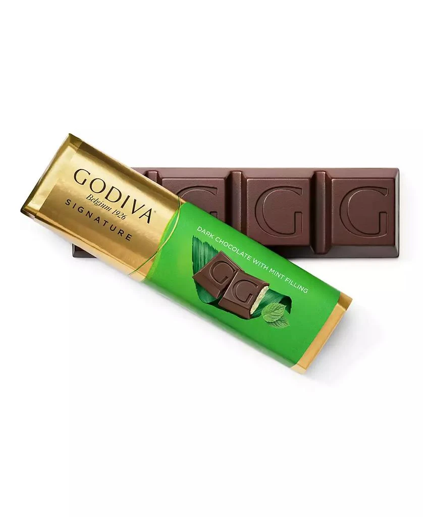 商品Godiva|Set of 24, Mint Dark Chocolate Bars,价格¥742,第2张图片详细描述