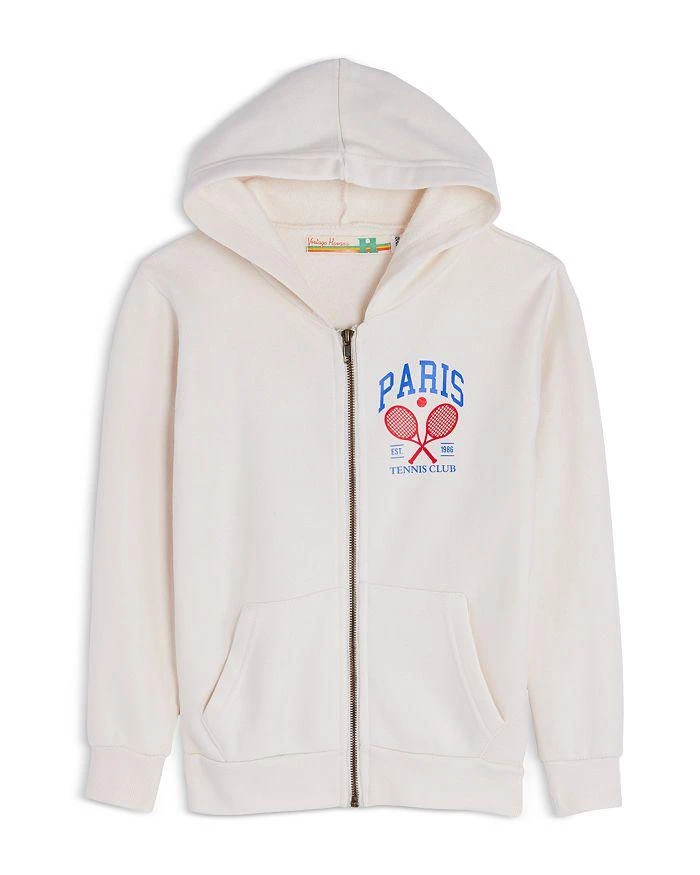 商品Vintage Havana|Girls' Paris Full Zip Hoodie - Big Kid,价格¥434,第1张图片