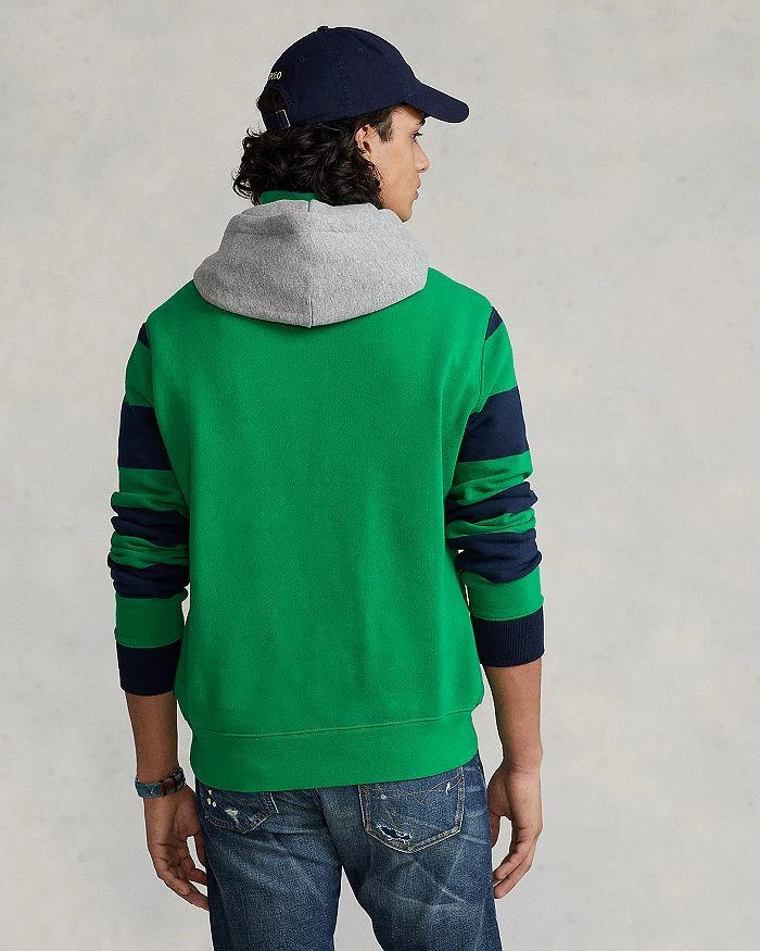 商品Ralph Lauren|Cotton Blend Fleece Polo Bear Print Hoodie,价格¥976,第3张图片详细描述