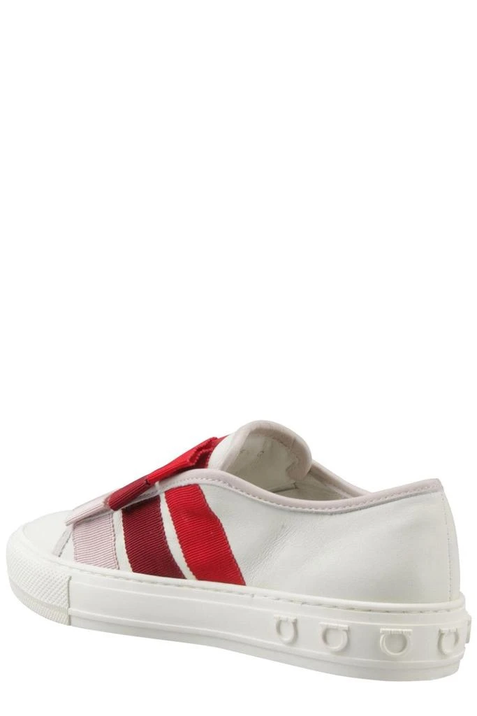 商品Salvatore Ferragamo|Ferragamo Vara Bow Slip-on Sneakers,价格¥3186,第3张图片详细描述