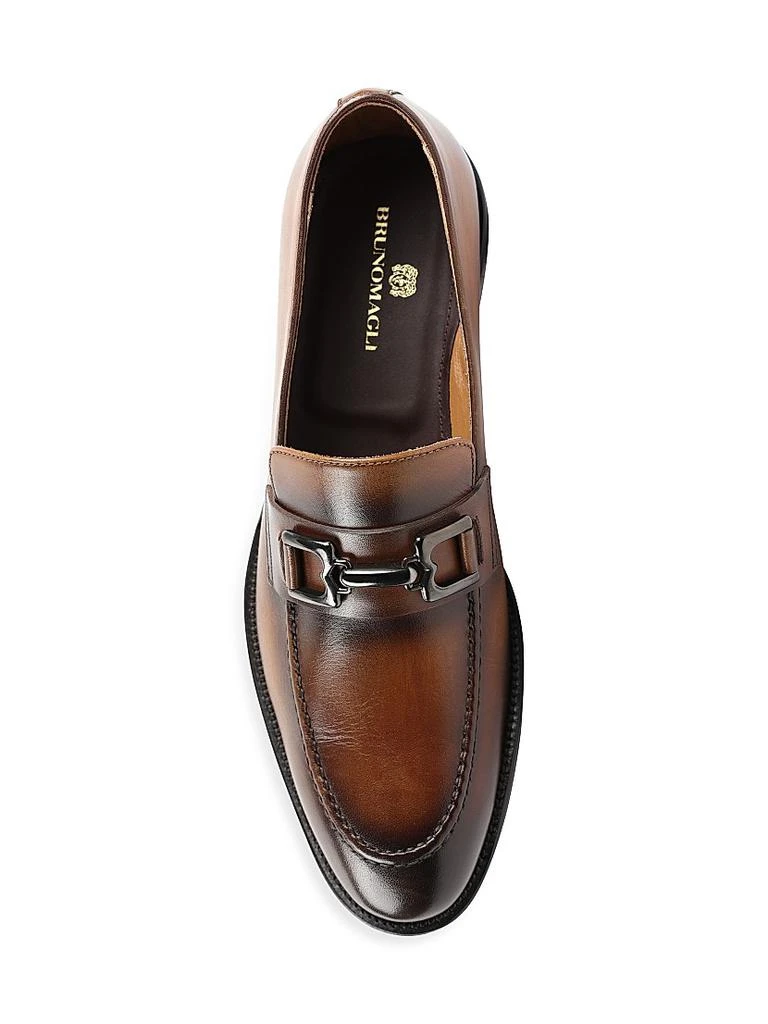 商品Bruno Magli|Alpha Leather Loafers,价格¥2890,第4张图片详细描述