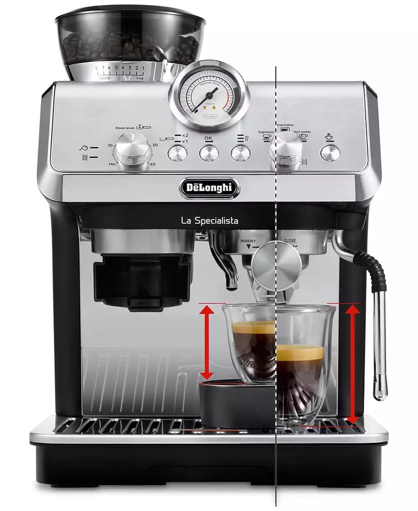 商品De'Longhi|La Specialista Arte EC9155MB Premium Espresso Machine,价格¥5393,第2张图片详细描述