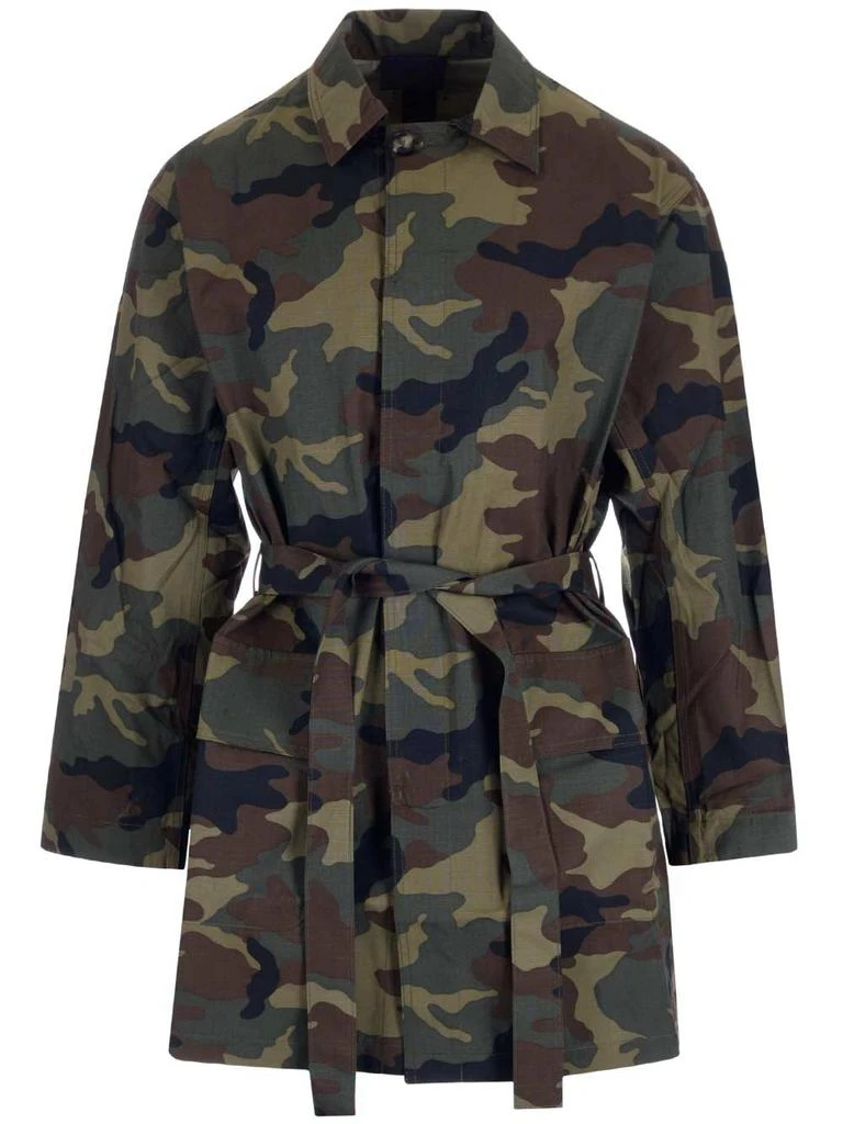 商品Fear of god|Fear of God Camouflage Print Buttoned Jacket,价格¥7448,第1张图片