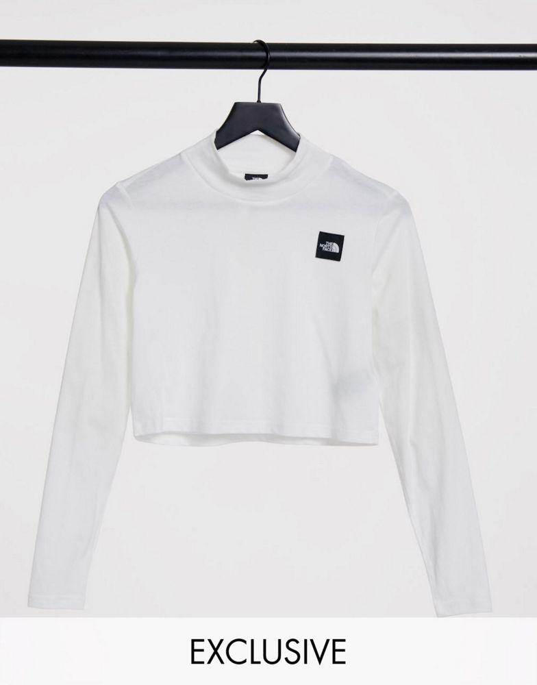 The North Face Nekku long sleeve t-shirt in white Exclusive at ASOS商品第1张图片规格展示