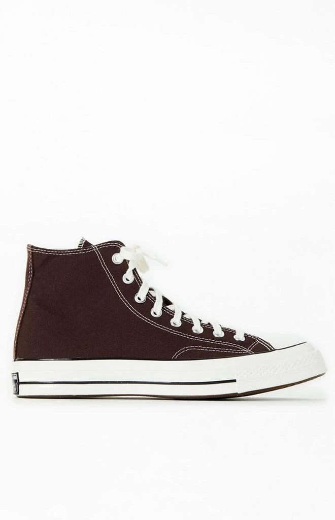 商品Converse|Brown Chuck 70 High Top Shoes,价格¥474,第1张图片详细描述