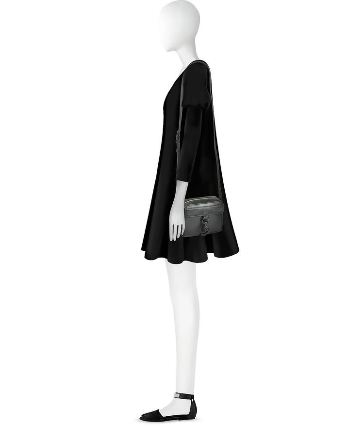 商品Rebecca Minkoff|黑色皮革MAB相机包,价格¥719,第3张图片详细描述