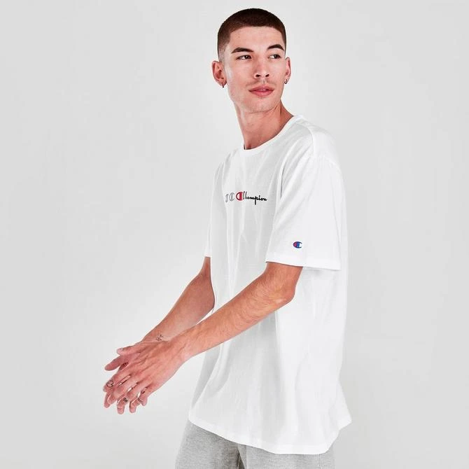 商品CHAMPION|Men's Champion Triple Logo T-Shirt,价格¥75,第3张图片详细描述