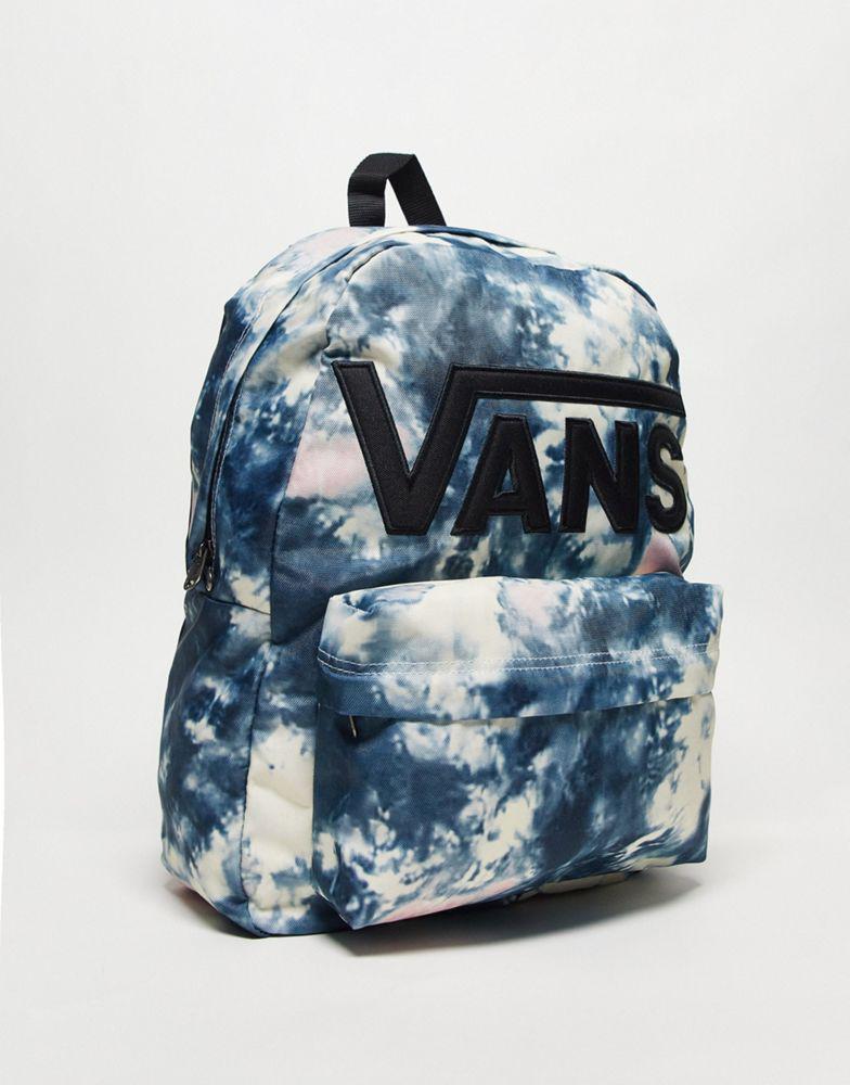 Vans old skool drop v backpack in tie dye商品第4张图片规格展示