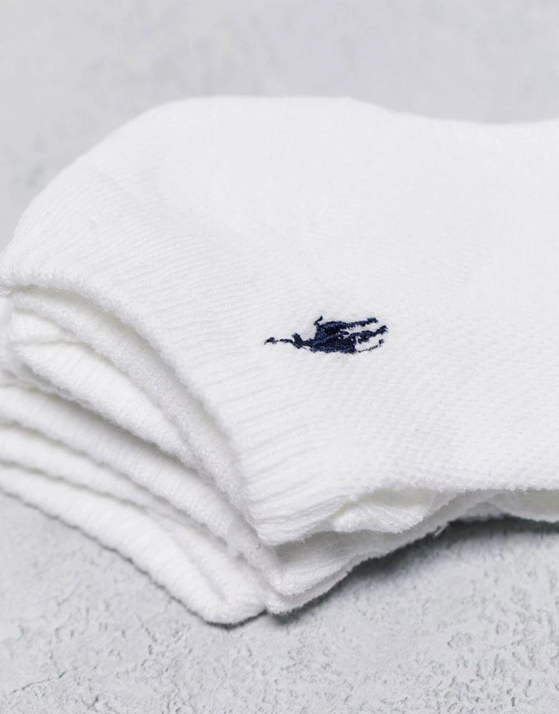 商品Ralph Lauren|Polo Ralph Lauren 6 pack logo socks in white,价格¥251,第2张图片详细描述