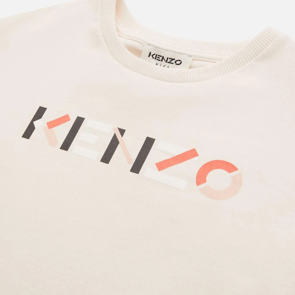 商品Kenzo|KENZO Girls' Logo T-Shirt - Off White,价格¥199,第3张图片详细描述