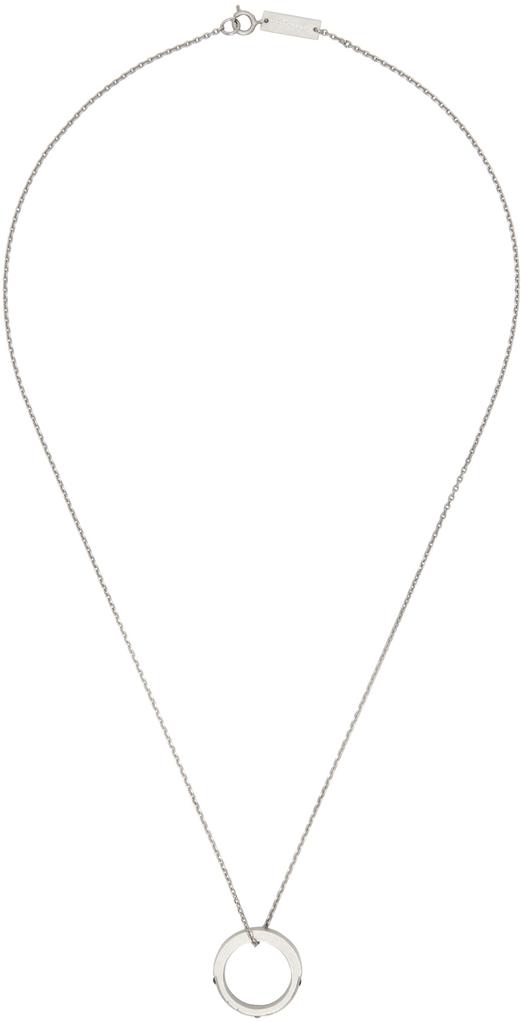 Silver Cable Chain Necklace商品第1张图片规格展示