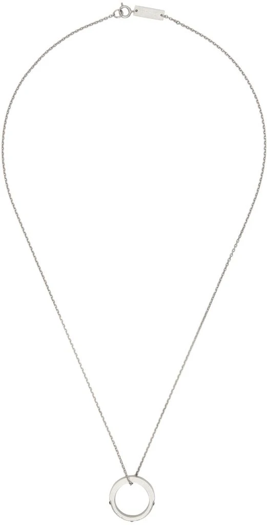 商品MAISON MARGIELA|Silver Cable Chain Necklace,价格¥4764,第1张图片