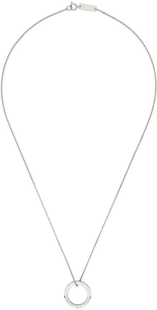 商品MAISON MARGIELA|Silver Cable Chain Necklace,价格¥4326,第1张图片