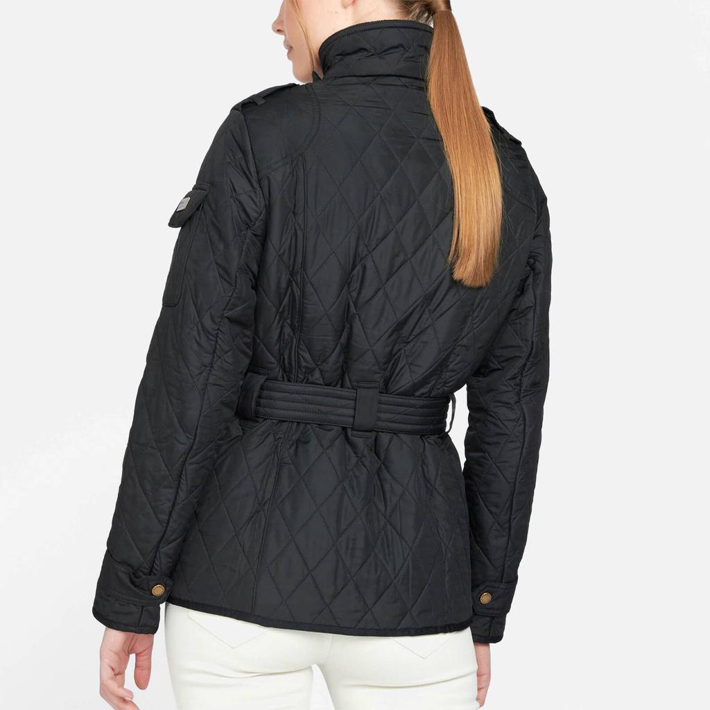 Barbour International Women's Tourer Polarquilt Jacket - Black商品第2张图片规格展示