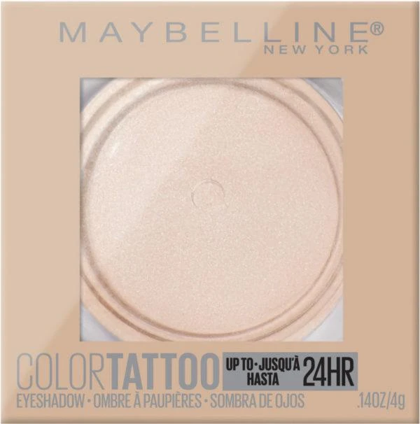 商品Maybelline|Color Tattoo Cream Eyeshadow Pot,价格¥54-¥60,第1张图片