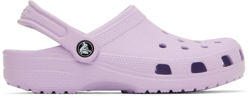 商品Crocs|Purple Classic Clogs,价格¥237,第1张图片