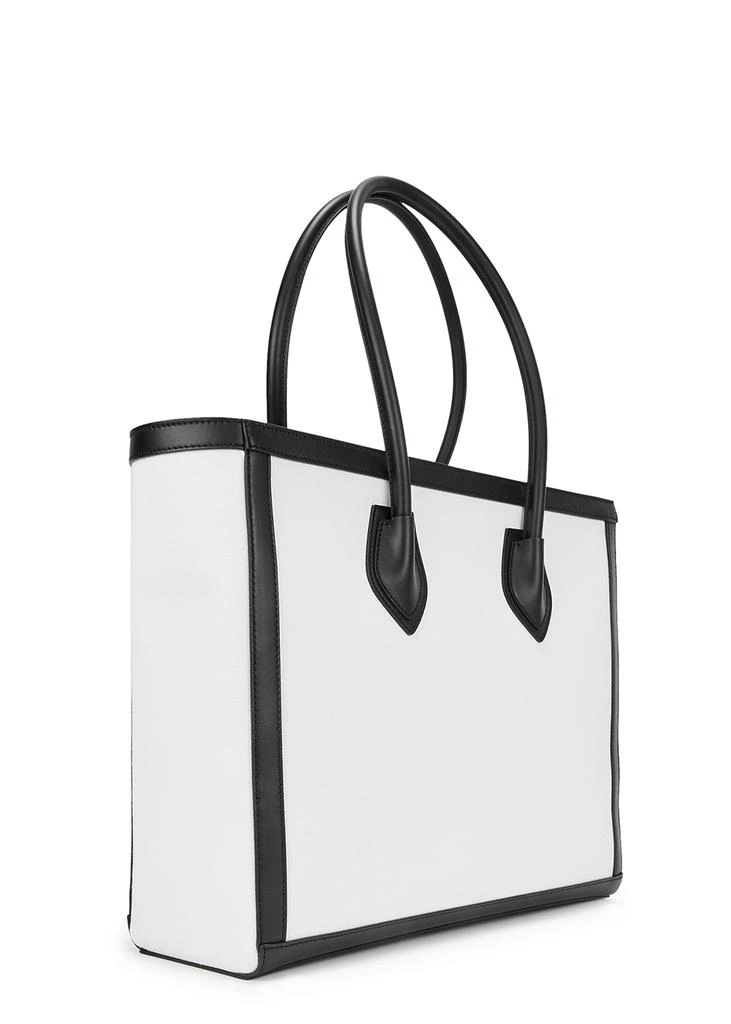 商品Balmain|B-Army 42 monochrome logo canvas tote,价格¥5372,第2张图片详细描述