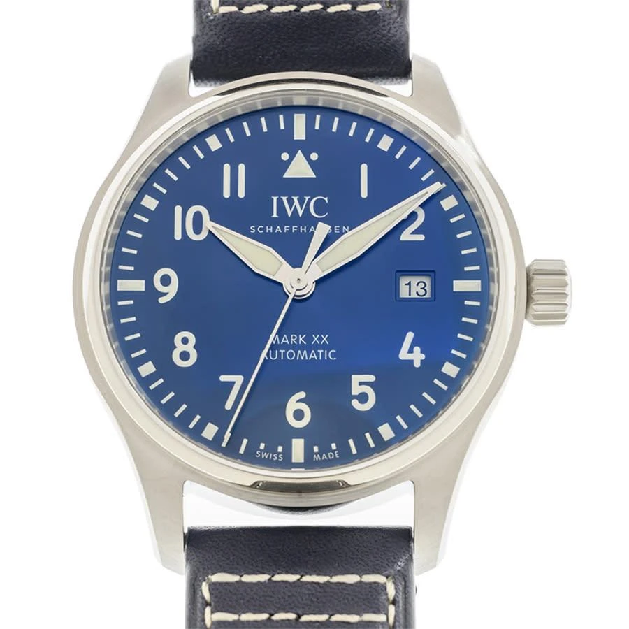 商品IWC Schaffhausen|Mark XX Pilots Automatic Blue Dial Men's Watch IW328203,价格¥33162,第1张图片