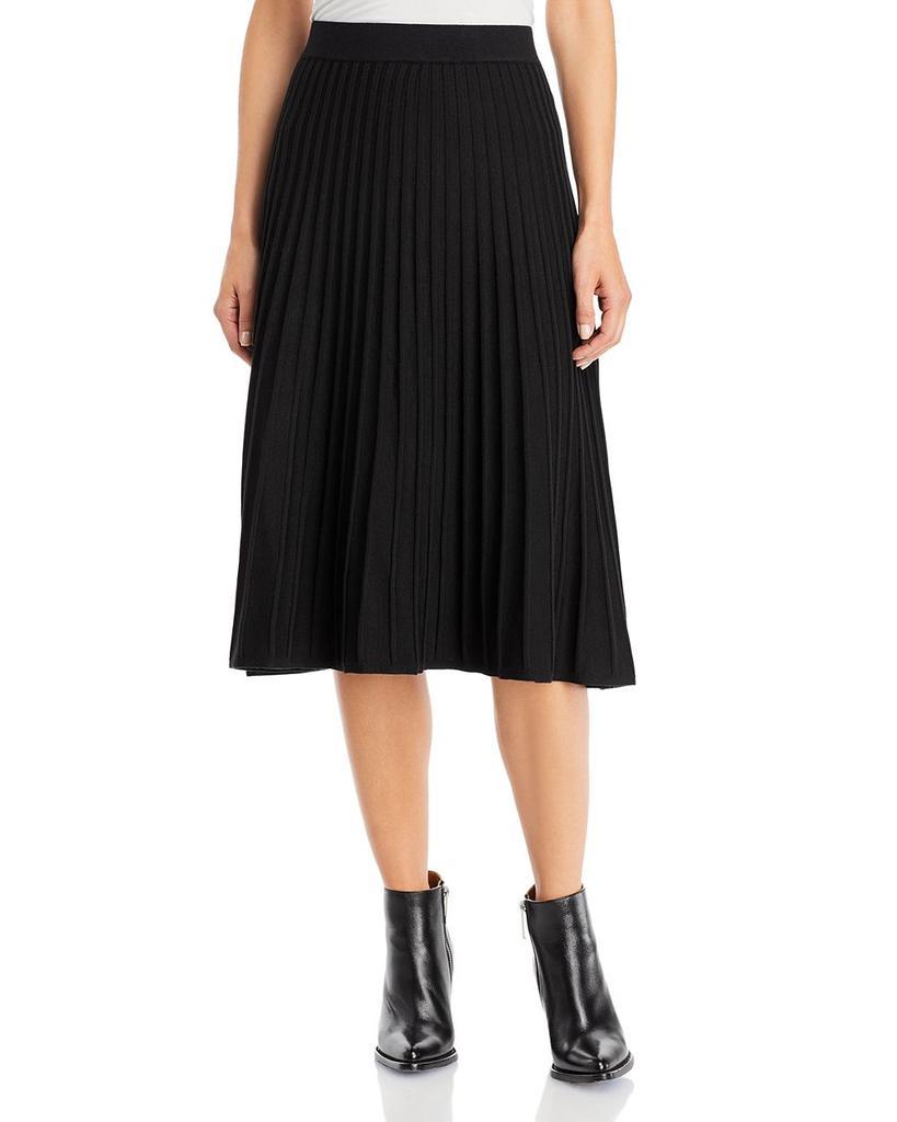 商品Tahari|Midi Gradated Rib Skirt,价格¥576,第1张图片