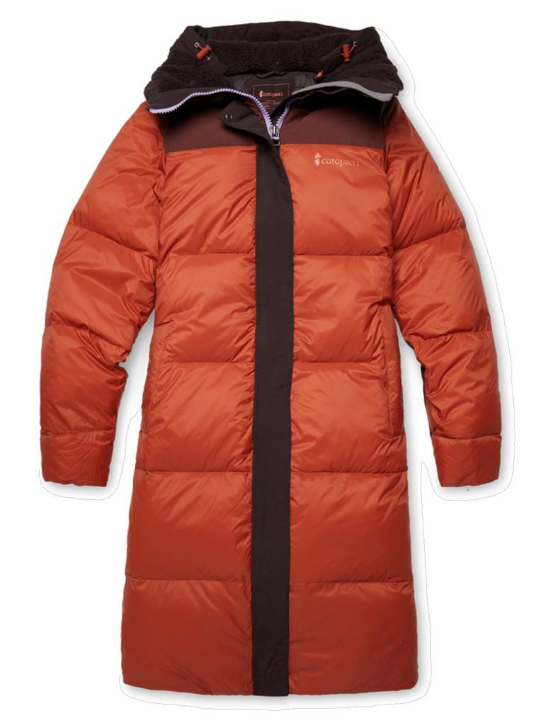 Cotopaxi Women's Solazo Down Hooded Jacket - Cavern/Spice Colour: Cavern/Spice商品第1张图片规格展示