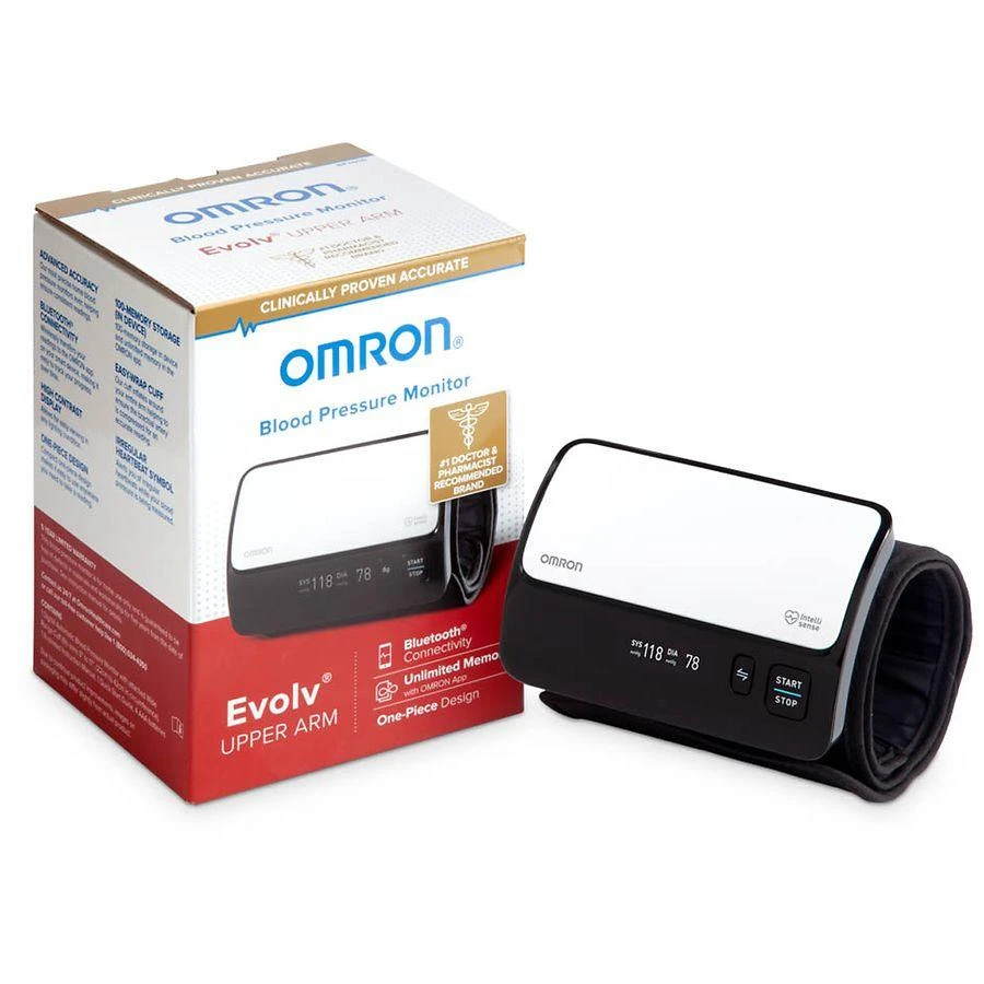 商品omron|Evolv Wireless Upper Arm Blood Pressure Monitor (BP7000),价格¥821,第2张图片详细描述