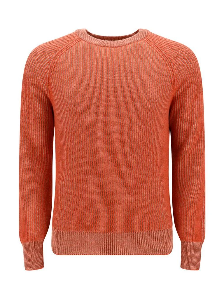 商品Brunello Cucinelli|Brunello Cucinelli Ribbed Knit Sweater,价格¥15162,第1张图片