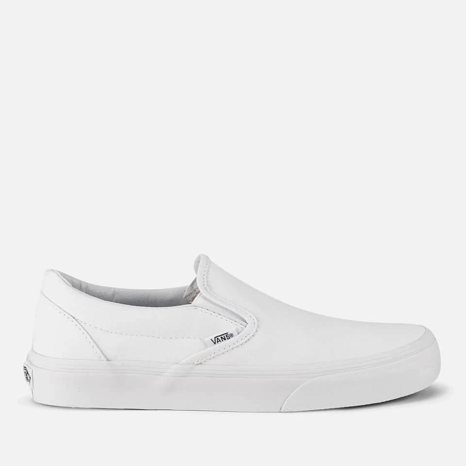 商品Vans|VANS CLASSIC SLIP-ON CANVAS TRAINERS - TRUE WHITE,价格¥232,第1张图片