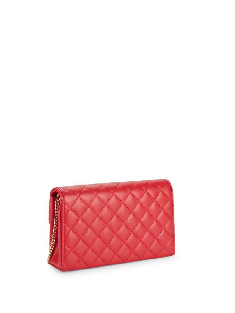 商品Moschino|Quilted Leather Clutch,价格¥629,第4张图片详细描述