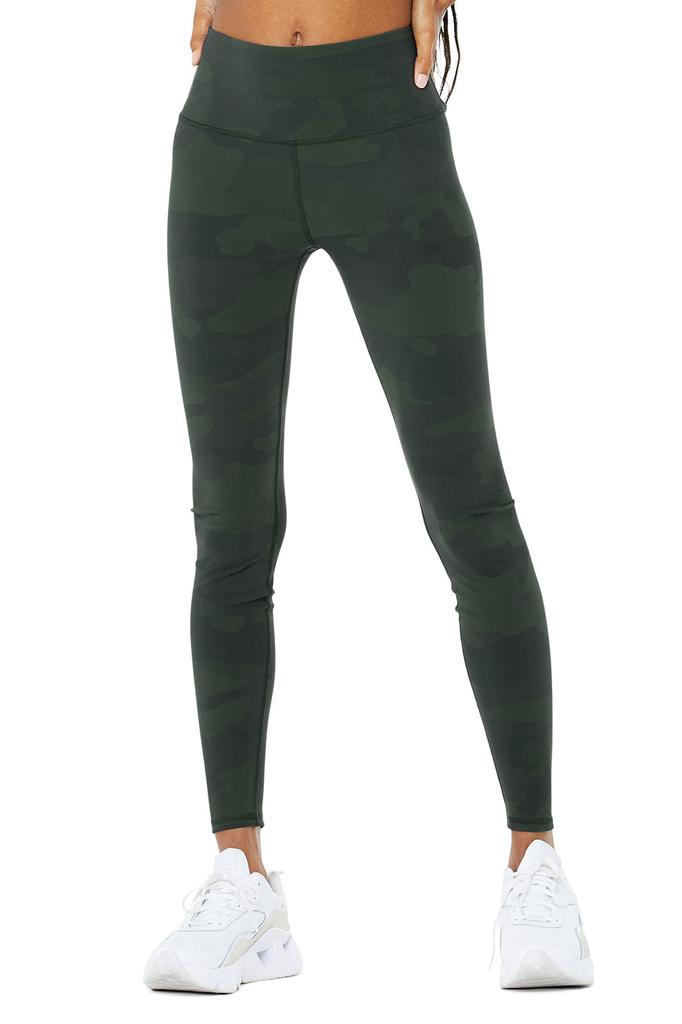 High-Waist Camo Vapor Legging - Hunter Camouflage商品第1张图片规格展示