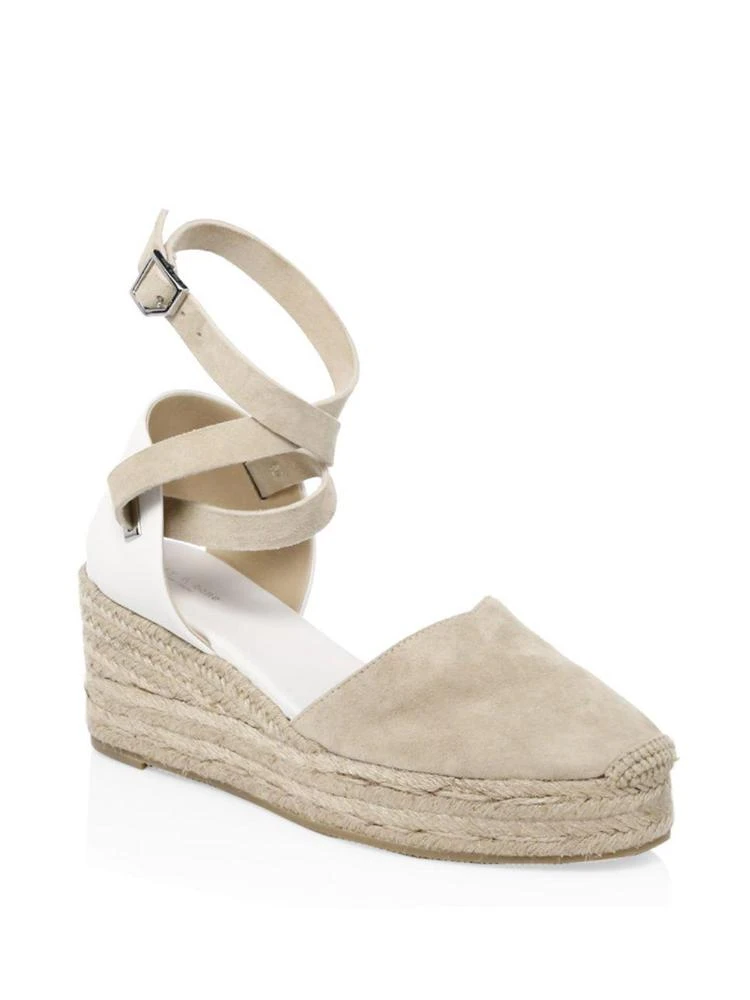 商品Rag & Bone|Kea Suede Platform Wedge Espadrilles,价格¥2974,第1张图片