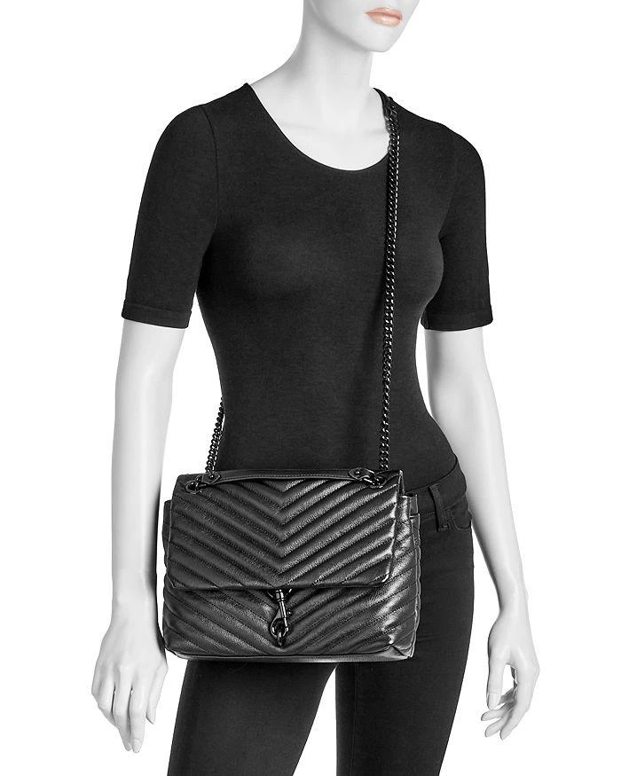 商品Rebecca Minkoff|Edie Quilted Leather Crossbody,价格¥2186,第2张图片详细描述