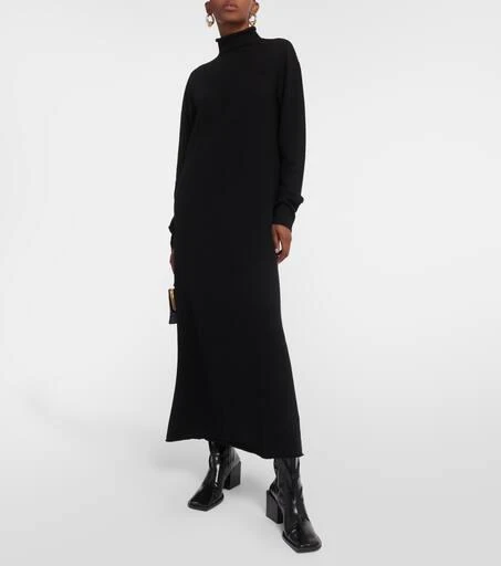 商品Jil Sander|羊绒高领加长连衣裙,价格¥9938,第2张图片详细描述