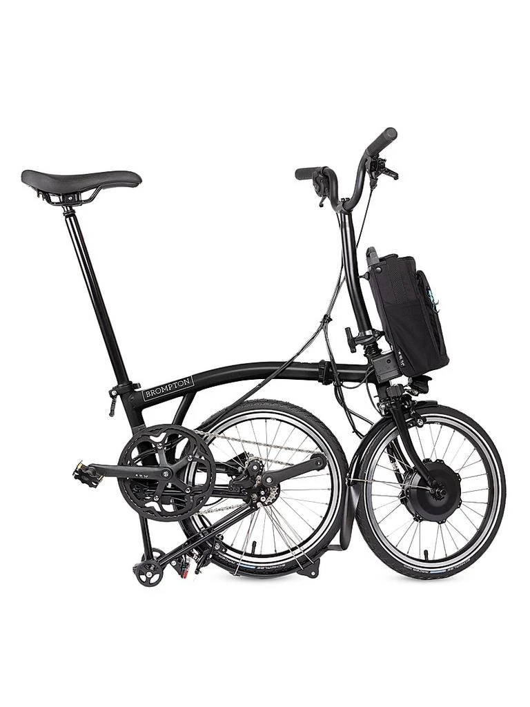 商品Brompton Bikes|Electric C Line 12 Speed Mid Handlebar Folding Bike,价格¥31538,第2张图片详细描述