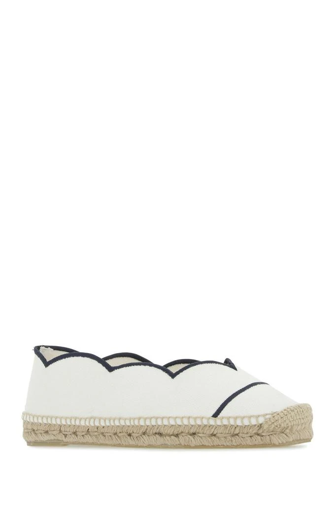 商品Castaner|Ivory canvas espadrilles,价格¥428,第1张图片