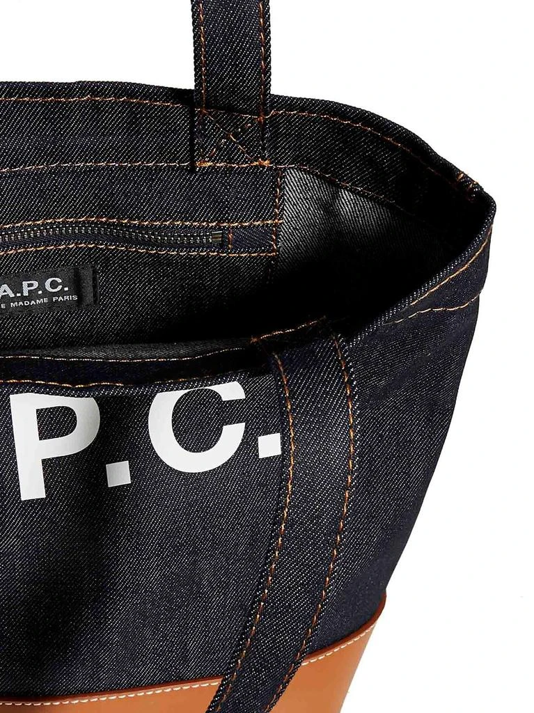 A.P.C. Axelle Two-Tone Small Tote Bag 商品